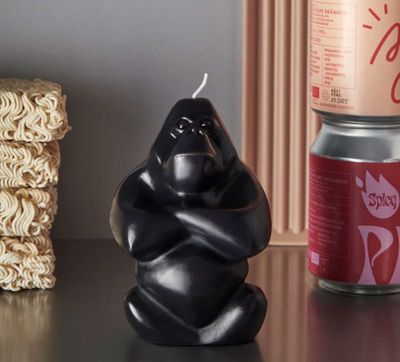 Kosta Boda Gabba Gabba Candle Black 7092414, 7321646112517