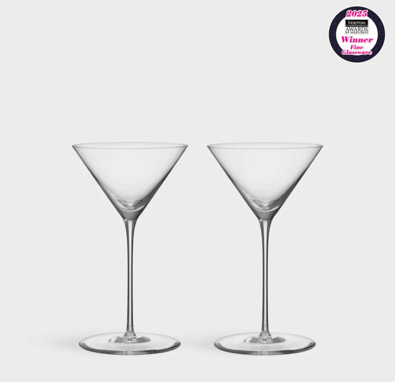 Orrefors Geometry Martini Set of 2 6540809, 7321646102136