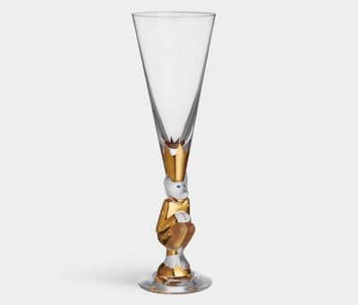 Orrefors Sparkling Devil Gold Glass 6267946, 7321646106424