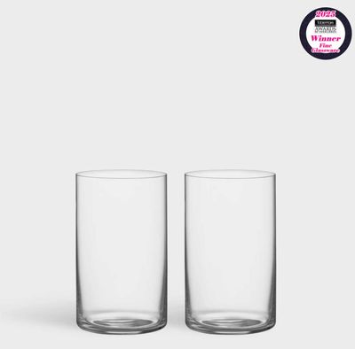 Orrefors Geometry Beer Set of 2 6540810, 7321646102143