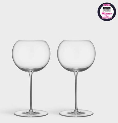 Orrefors Geometry White Wine Set of 2 6540803, 7321646084425