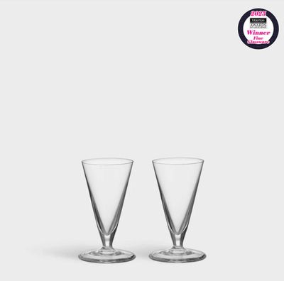 Orrefors Geometry Snaps Set of 2 6540805, 7321646084449