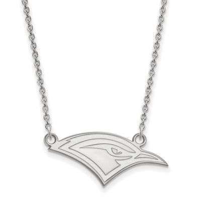 The University of Tennessee at Chattanooga Small Pendant with Chain Necklace 10k White Gold 1W009UT…