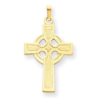 Celtic Cross Charm 14k Gold XR532, MPN: XR532, 883957518091