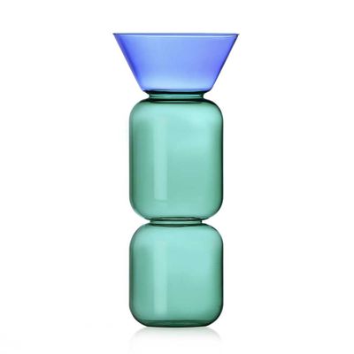 Ichendorf Milano Gelee Vase PetrolLight Blue Big 12.2 Inch, MPN: IC313.206, UPC: 790955296749