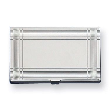 Nickel-plated Business Card Holder GM2732, MPN: GM2732, 788089079796