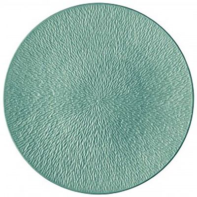 Raynaud Mineral Irise Bread &amp; Butter Plate Coupe Full Engraved Turquoise Blue 0347-24-113016, MPN: …
