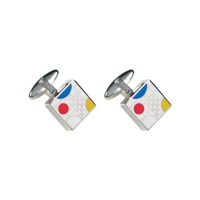 Acme Playhouse White Cufflinks, MPN: A1W58C