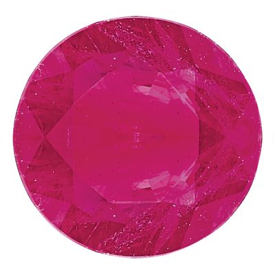 Ruby 2mm Round C Quality Gemstone RU-0200-RDF-C, MPN: RU-0200-RDF-C,