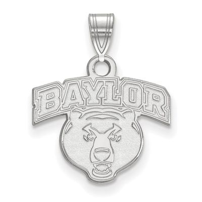 Baylor University Small Pendant 10k White Gold 1W023BU, MPN: 1W023BU, 886774783369