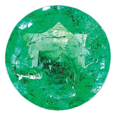 Emerald 1.25mm Round A Quality EM-0125-RDF-A, MPN: EM-RDF-A,
