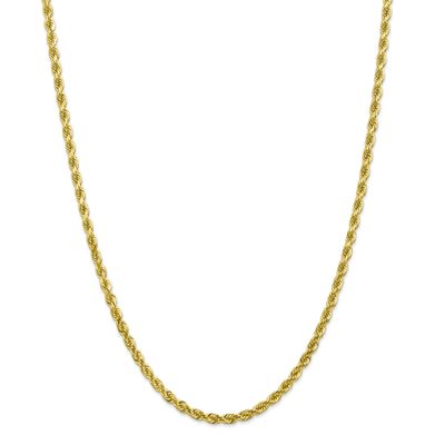 Leslie&#39;s 4mm Diamond Cut Rope Chain 8 Inch 10k Gold HB-5266-8, MPN: 5266-8, 191101756221