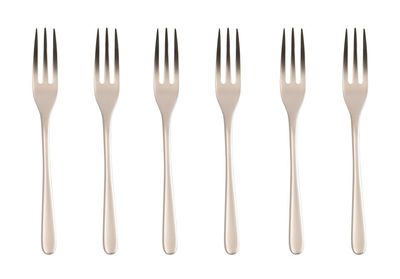Sambonet Cake &amp; Coffee Pack 6 Piece Cake Forks Taste 52653PA5, MPN: 52653PA5,