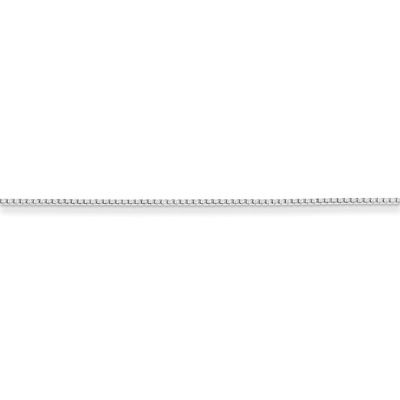 16 Inch 1mm Round Box Chain Sterling Silver QHX019-16, MPN: QHX019-16, 886774413303