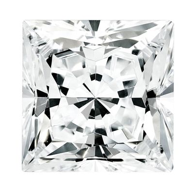 White Topaz 8mm Princess AA Quality Gemstone WT-0800-SQP-AA, MPN: WT-0800-SQP-AA,