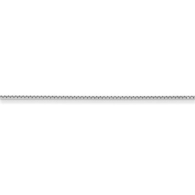 30 Inch 1.15mm 8 Side Diamond Cut Box Chain Sterling Silver QBR022-30, MPN: QBR022-30, 886774412986