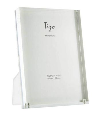 Tizo Acrylic Picture Frame Clear 4 x 4 Inch HA158CL44, MPN: HA158CL44,