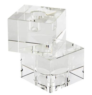 Tizo Cubes Medium Glass Votive PH112CS/M, MPN: PH112CS/M,