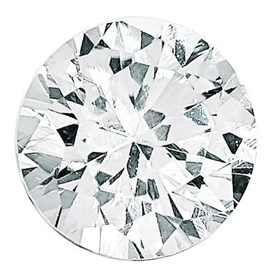 Created Sapphire White 1.00mm Round Gemstone CS-0100-RDF-WH, MPN: CS-0100-RDF-WH, 883957997018