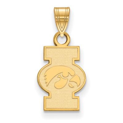 University of Iowa Small Pendant 10k Yellow Gold 1Y074UIA, MPN: 1Y074UIA, 886774822679