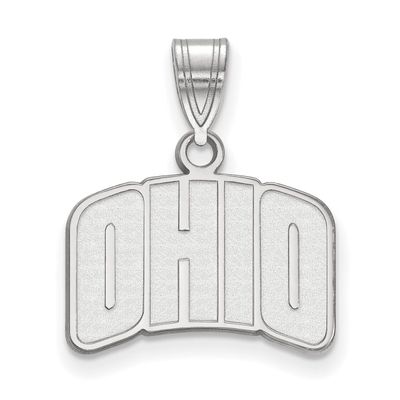 Ohio University Small Pendant 10k White Gold 1W026OU, MPN: 1W026OU, 886774784489