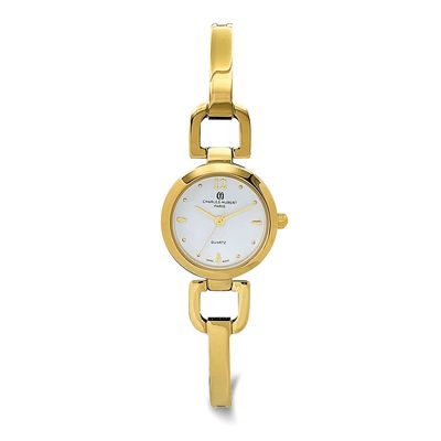 Charles-Hubert Gold-Plated Quartz Watch XWA6830