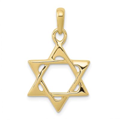 Star of David Pendant 10k Gold 10K2298, MPN: 10K2298,