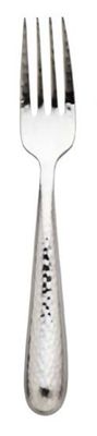Ricci Florence Satin Hammered Serving Fork, MPN: 55012, 644907550123