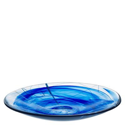 Kosta Boda Contrast Platter Blue, MPN: 7070611, 7391533706112
