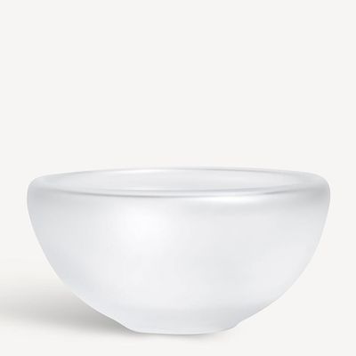 Kosta Boda Beans Bowl Clear Frosted Ac -21	 7520168, MPN: 7520168, 7321646075454