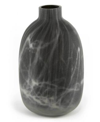 Tizo Hand Blown Marbled Vase Tall 6.5_ H Blue P230BLUVS, MPN: P230BLUVS,