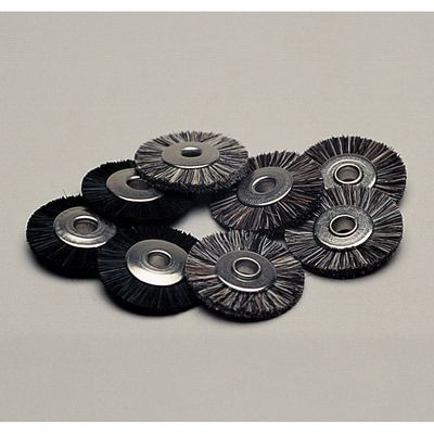 Unmounted Miniature Soft-Bristle Wheel Brushes Package of 12 JT943, MPN: JT943, 654207124382