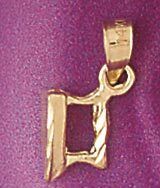 Dazzlers Jewelry Iron Pendant Necklace Charm Bracelet in Yellow, White or Rose Gold 6418, MPN: DZ-6…