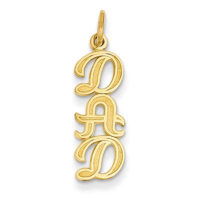Dad Charm 14k Gold C1070, MPN: C1070, 883957854823