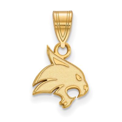 Texas State University Small Pendant 14k Yellow Gold 4Y002TST, MPN: 4Y002TST, 886774859361