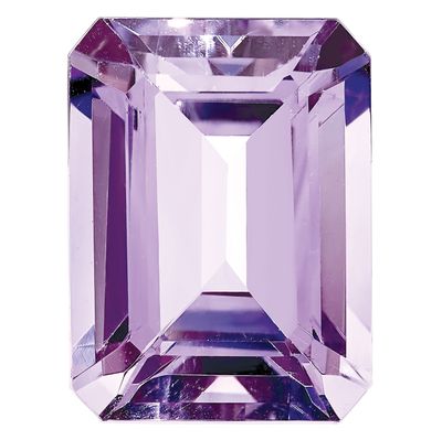Rose De France 8X6mm Octagon Emerald Cut AA Quality Gemstone PQ-0806-OCE-AA, MPN: PQ-0806-OCE-AA,