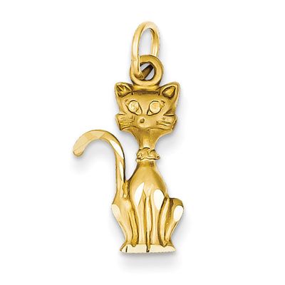 Tom Cat Charm 14k Gold C1133, MPN: C1133, 886774087283