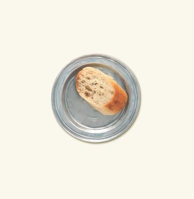 Match Pewter Narrow Rim Bread Plate 748.1, MPN: 748.1,
