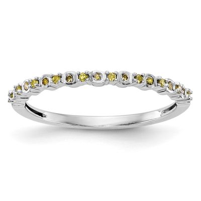 Yellow Diamond Band 14k White Gold RM3433B-YL-010-WAA, MPN: RM3433B-YL-010-WAA, RM3433B-YL-010-WAA_…