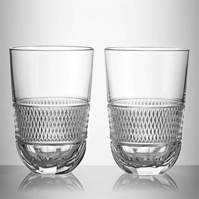 Waterford Copper Coast Mastercraft Water 450Ml 15 oz Set of 2 1071279, 701587480819