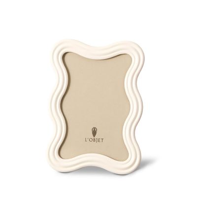 L&#39;Objet Ripple Enamel Picture Frame 4x6 Inch F5102S, MPN: F5102S,