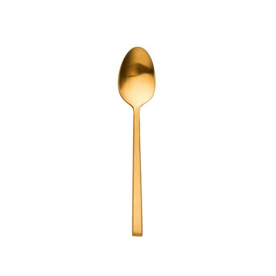 Ricci Argentieri 18/10 Stainless Steel Hover Matt Gold T-Spoon 23205, 644907232050