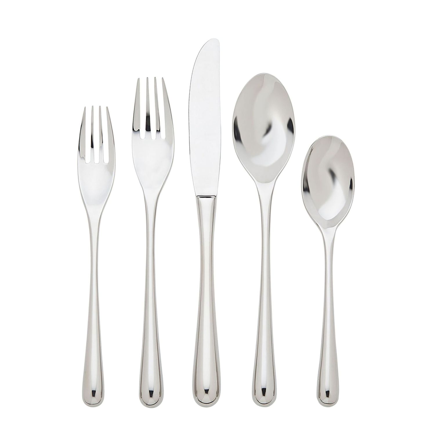 Ricci Argentieri 18/10 Stainless Steel Pallone 47 Piece Place Set 14017, 644907140171