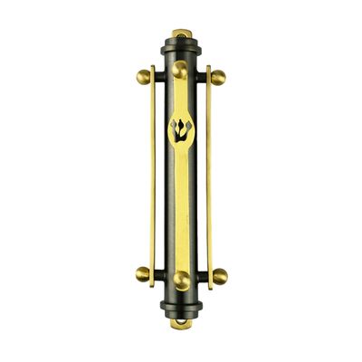 Ricci Argentieri Suspension Mezuzah Black W-Gold 94014, 644907940146