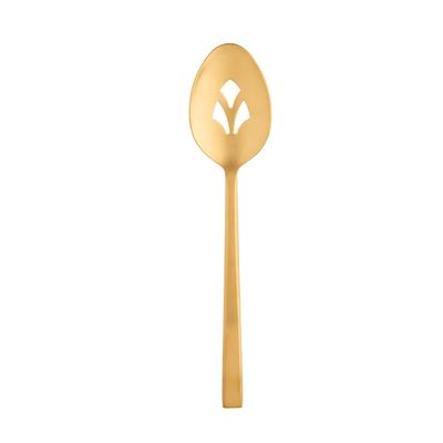 Ricci Argentieri 18/10 Stainless Steel Hover Matt Gold Slt. Spoon 23213, 644907232135