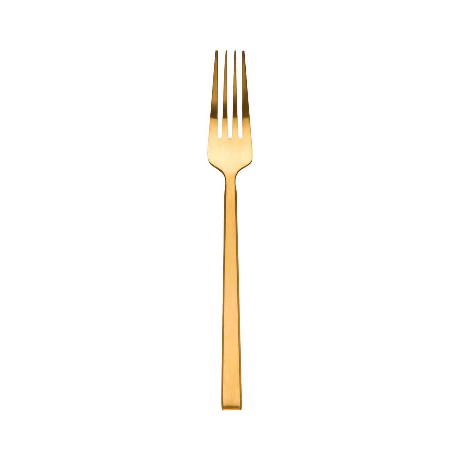 Ricci Argentieri 18/10 Stainless Steel Hover Matt Gold Dinner Fork 23202, 644907232029