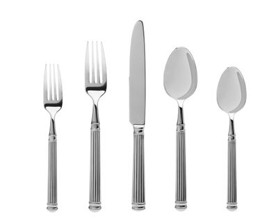 Ricci Argentieri 18/10 Stainless Steel Colonnade 20 Piece Mirror 7750, 644907077507