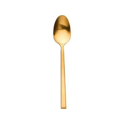 Ricci Argentieri 18/10 Stainless Steel Hover Matt Gold Dinner Spoon 23203, 644907232036