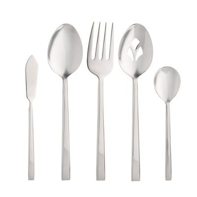 Ricci Argentieri 18/10 Stainless Steel Hover Mirror 5 Piece Host 2311, 644907023115