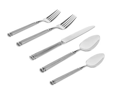 Ricci Argentieri 18/10 Stainless Steel Colonnade 45 Piece Mirror 7751, 644907077514